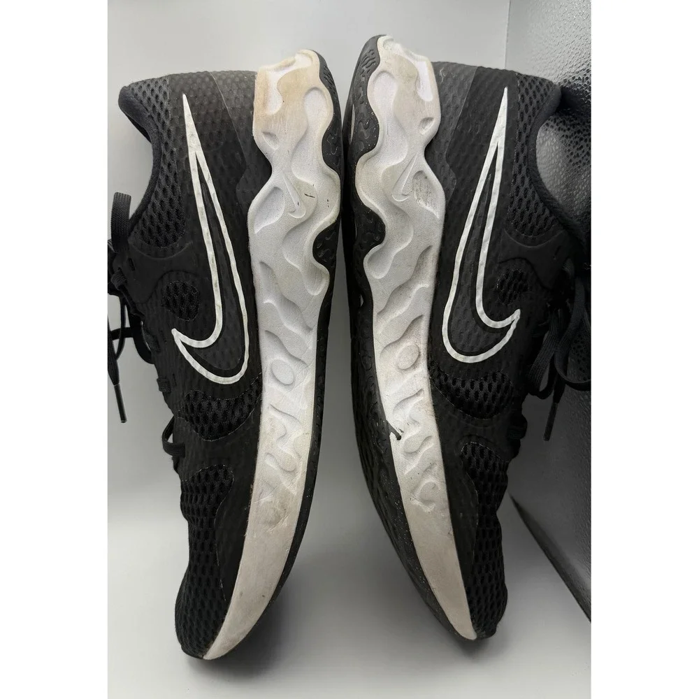 Nike Renew Ride 2 Running Shoes Mens 13 Black CU3507-004 Good Comfort Sneaker